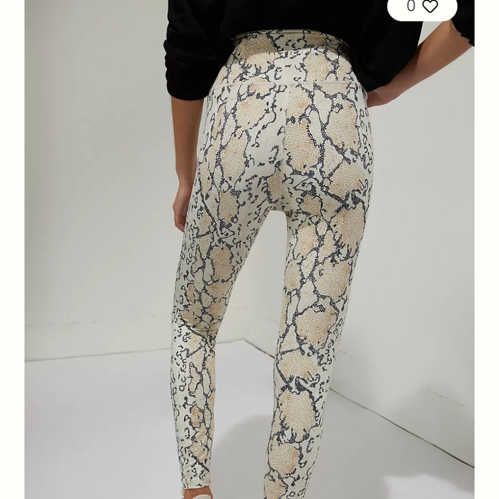 Anthropologie All Fenix Hi-Rise Python Leggings S… - image 7